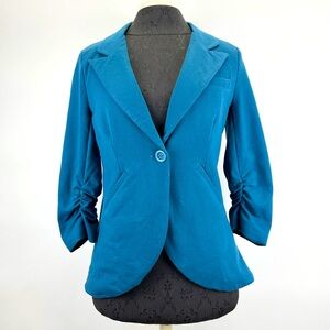 ModCloth, Medium, Teal Blazer, Gently Used